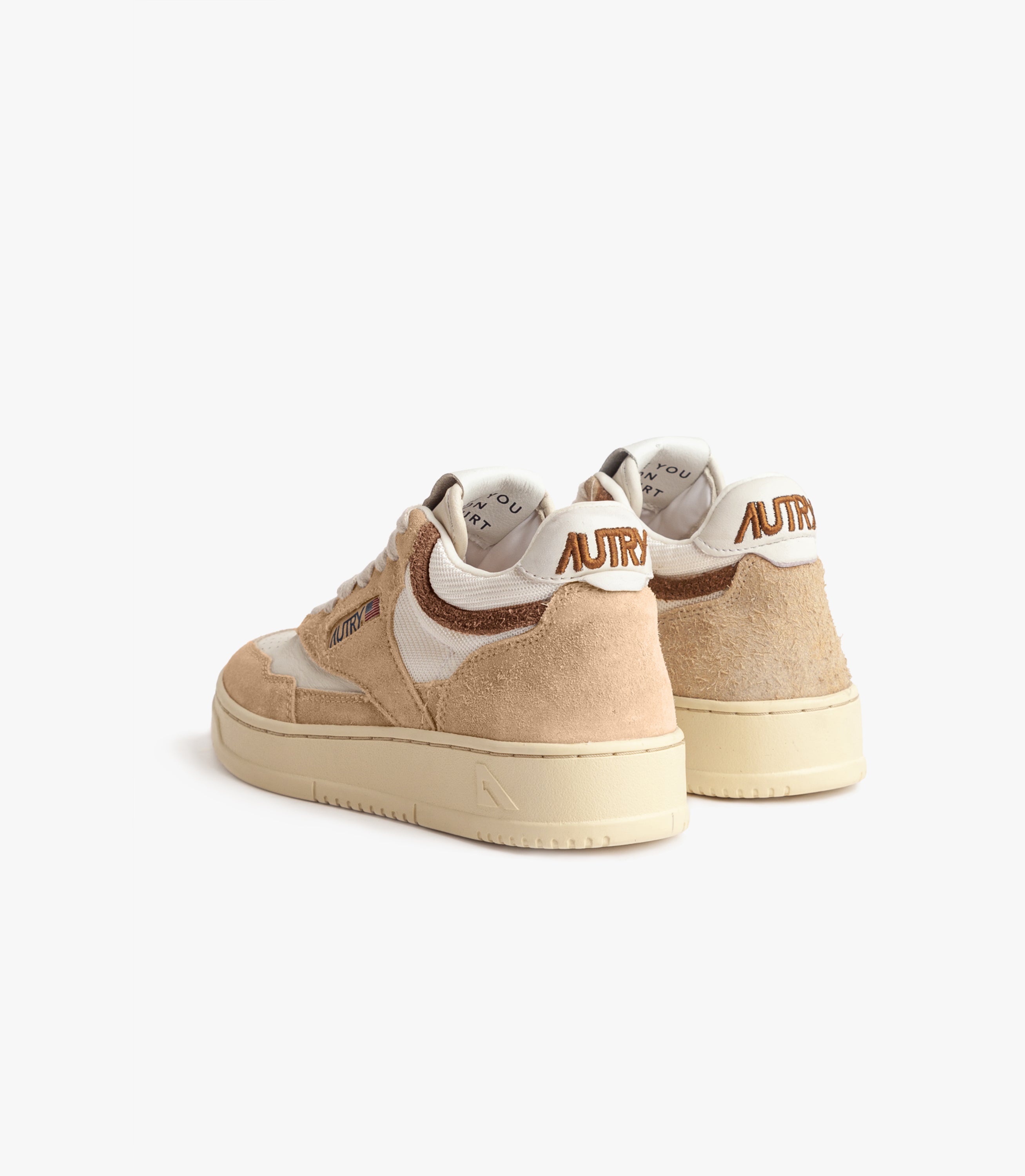OPEN MID SUEDE/GOAT