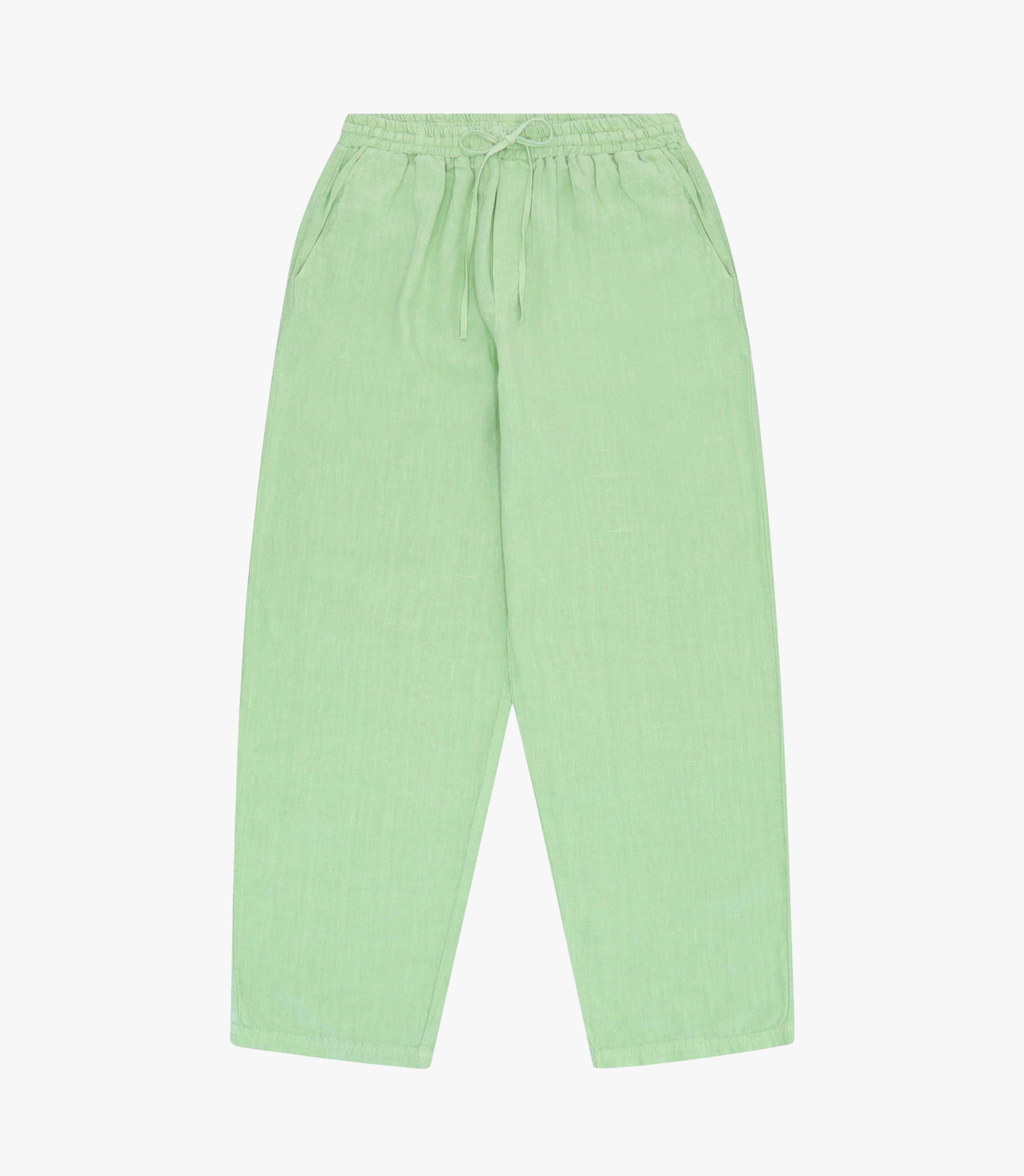 arte antwerp pantalon jan linnen green 1