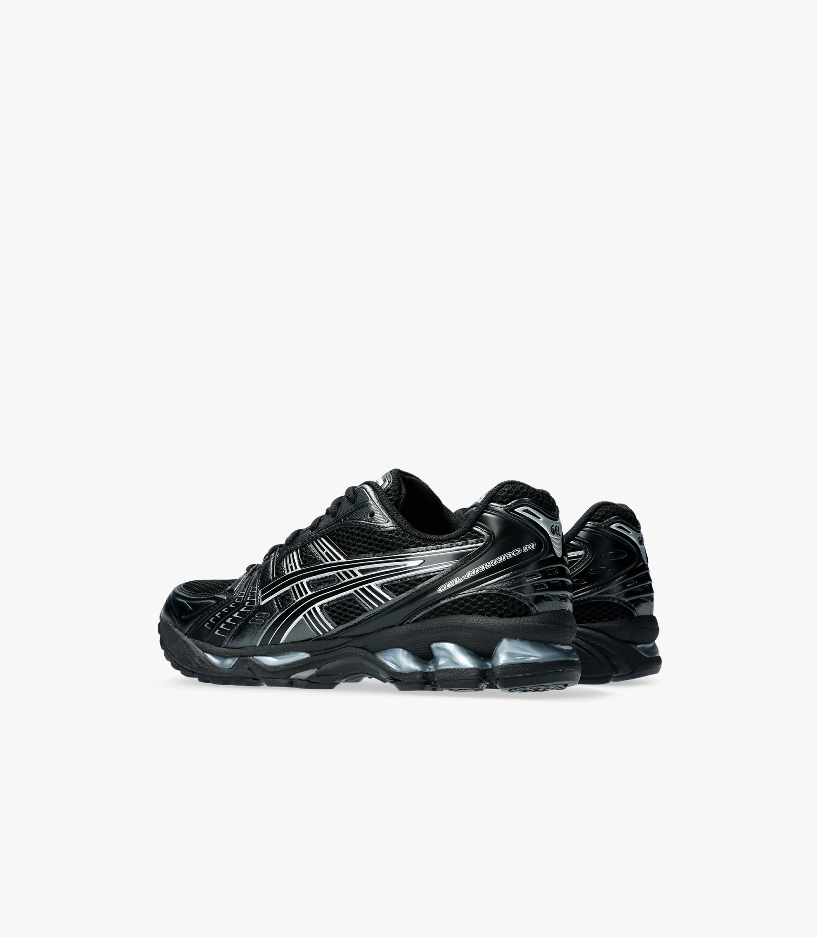 sneaker asics gel kayano 14 black pure silver 3